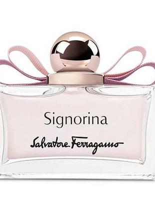 Salvatore ferragamo signorina парфюмированная вода