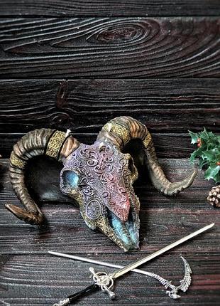 Свічка воскова череп барана