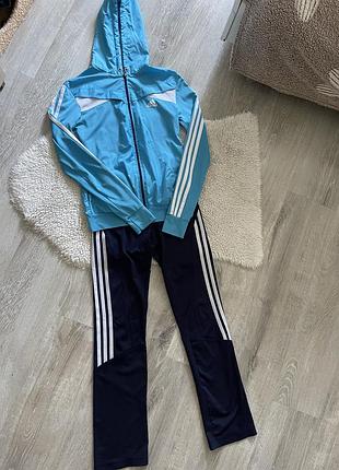 Adidas костюм спортивний з штанами вітровка лосини