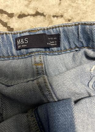 Стильні джинси m&s, 11-12 р 3