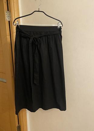 Льняна трендова спідниця asos