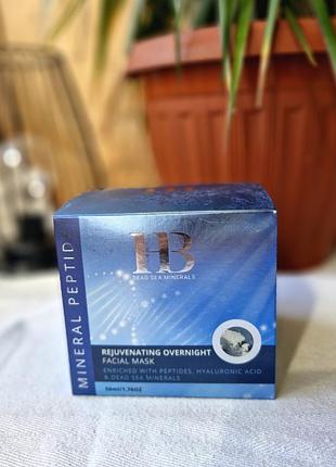 Health and beauty 
поживна та омолоджуюча нічна маска з пептидами