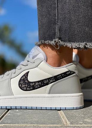 Nike air jordan 1 retro low x dior