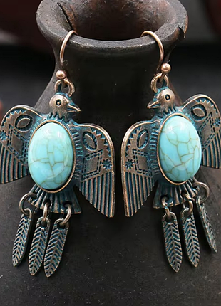 Серьги грузовые "птицы".