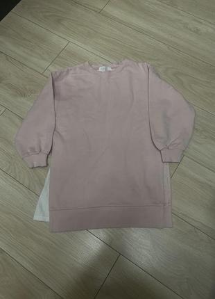Кофта туника zara классная для девочки стильная бренд