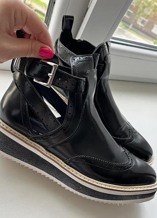 Лоферы zara