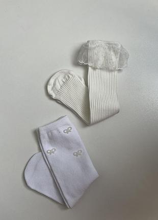 Нові білі гетри, нові білі підколінки