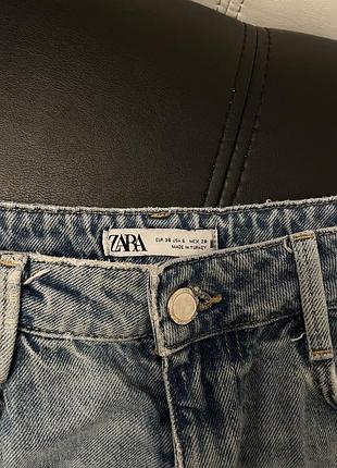 Джинси zara світло-блакитні