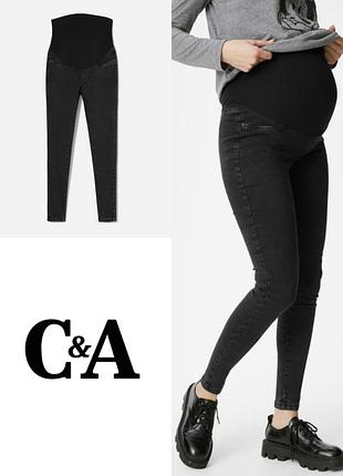 Качественные красивые джинсы для беременных c&a mama этикетка