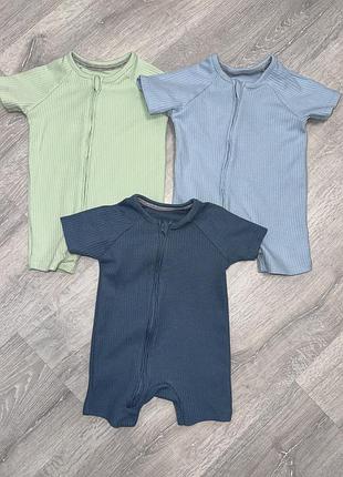 Набор песочников-ромперов george, 0-3мес