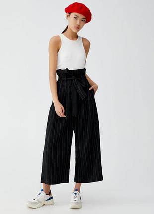 Красиві брюки у смужку від pull &bear🖤🖤