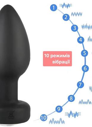 Анальная вибро пробка 2