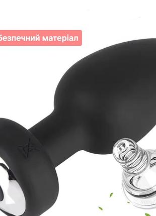 Анальная вибро пробка 3