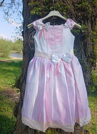 Платье праздничное с бантами 2-5 лет