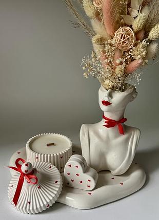 Подарунковий набір з сердечками