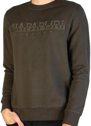 Брендовый мужской свитшот napapijri, оригинал.