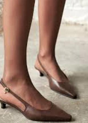 Іспанія 39 слингбеки кожа дочки туфли туфлі удобные босоножки босоніжки шкіряні натуральні вінтаж