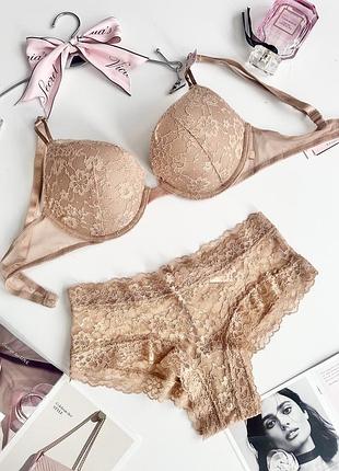 Комплект victoria’s secret набір набор білизна вікторія секрет белье виктория сикрет бюст