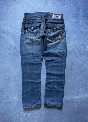 Вінтажні джинси true religion super t flap pocket size 33