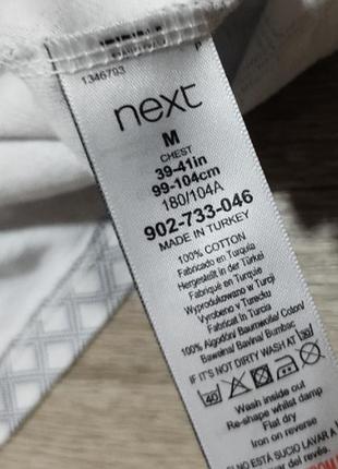 Чоловіча легка футболка-поло next розмір м3 фото