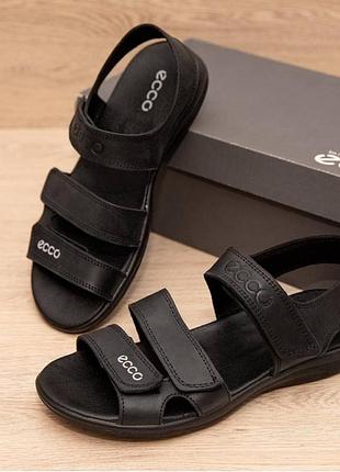 Мужские босоножки кожаные ecco