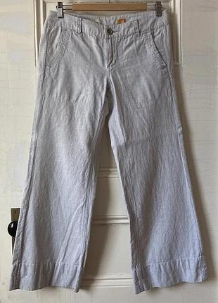 Льняні штани палаццо george