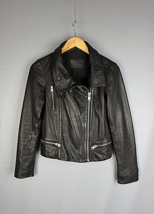Жіноча косуха allsaints шкірянка кожанка олсаінтс s