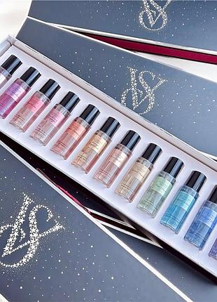Подарунковий набір victoria secret 12 спреїв