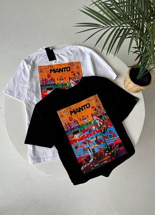 Футболки manto с принтом
