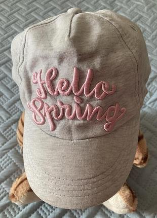 Кепка h&m для девочки 4-8 лет