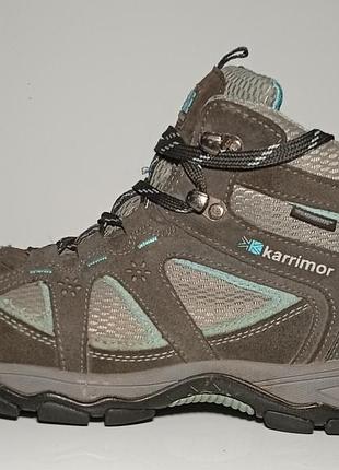 Жіночі трекінгові черевики karrimor mount mid  grey/blue