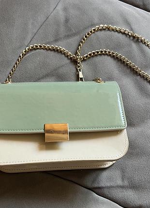 Жіноча дівчача лакована міні сумочка клатч від miniso