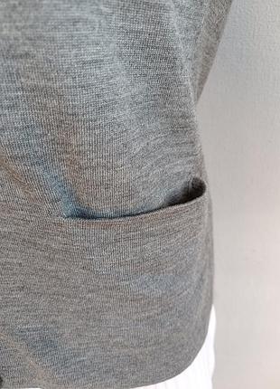 Кардиган 100% merino wool. 8