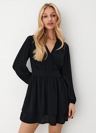 Вискозное платье миди