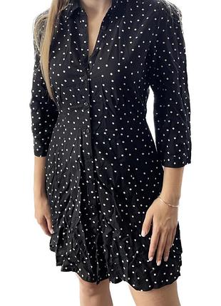 Платье женское в горошек