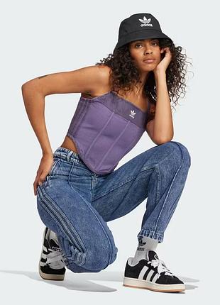 Джинсовый корсет adidas originals x ksenia schneider