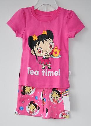 Літній костюм на 2 роки для худеньких дівчаток