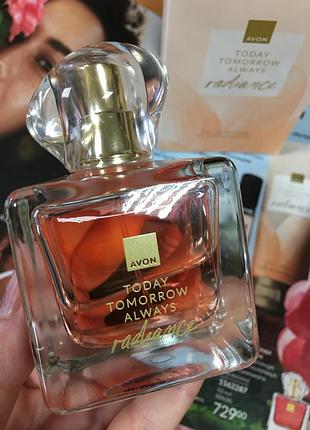 Парфумна вода avon tta radiance, 50 мл / ейвон радіанс, ейвон тудей