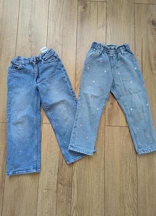 2 пары джинсов, брюк h&amp;m и primark