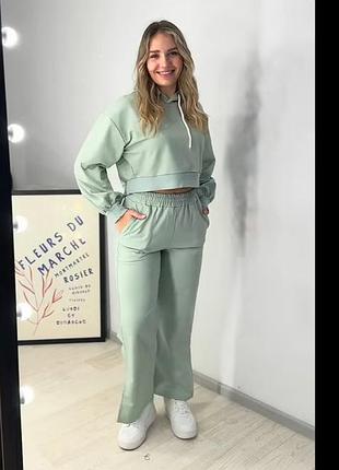 Шикарный женский костюм 🤩😍 оливкового цвета🫒комфортный, качественный и дууже красивый 🥰