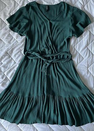 Сукня жіноча house, зелена, віскоза, розмір м