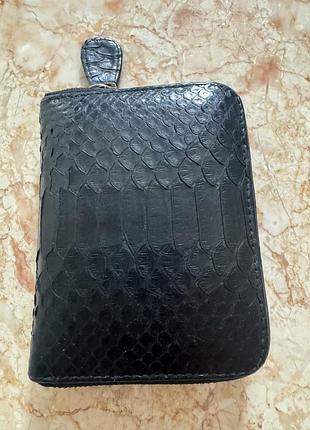 Портмоне зі шкіри пітона змія рептилія