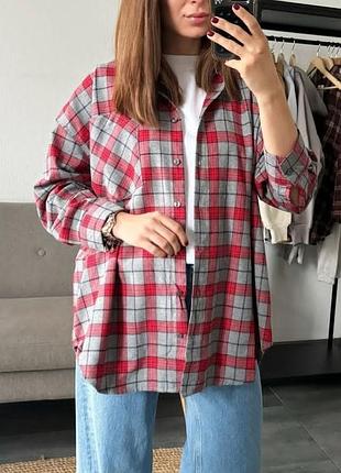 Рубашка в клетку тренд