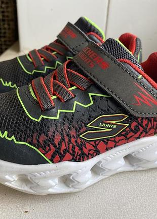 Кросівки skechers 24р. світяться