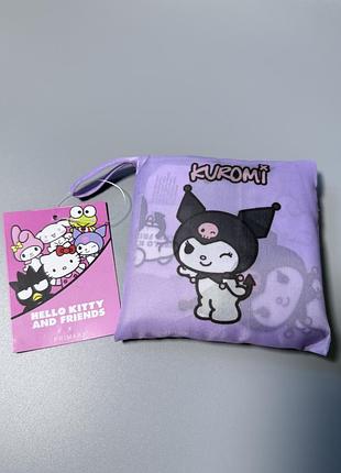 Сумка для покупок, шопер раскладний kuromi