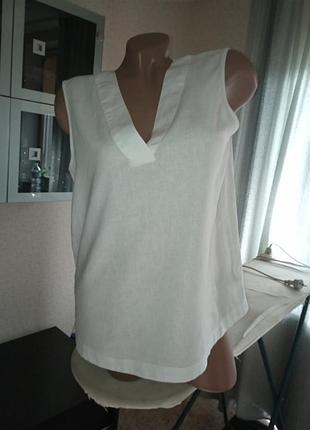 Майка  ідеальний стан.
льон, віскоза.
легка. зручна , якісна