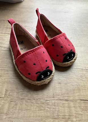 Ескадрильї туфлі для дівчинки h&m