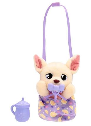 Интерактивная игрушка серии "yummy" чихуахуа baby paws 926370im с аксессуарами7 фото