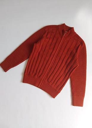 Кофта вязаная женская р. с терракот
