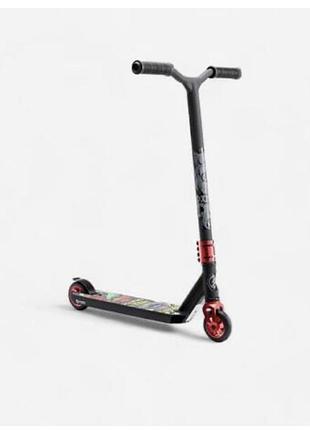 Самокат трюковий (для фристайлу) oxelo mf1.8+ чорно-червоний
